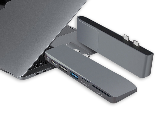 Dual USB C Docking Station 8 in 1